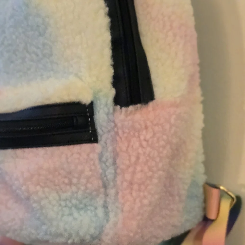 Betsey Johnson chic sherpa